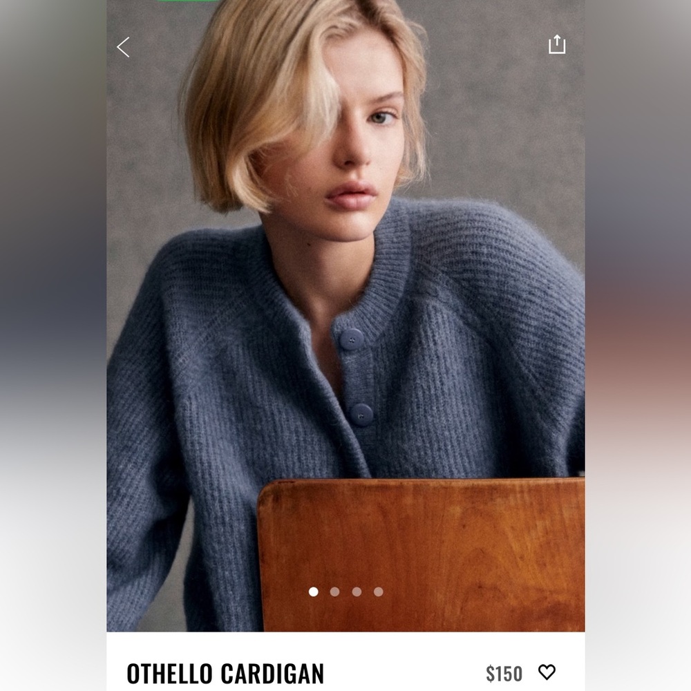 Sezane Othello cardigan
